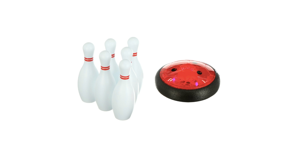 Hover LED Bowling Set ONLY $9.