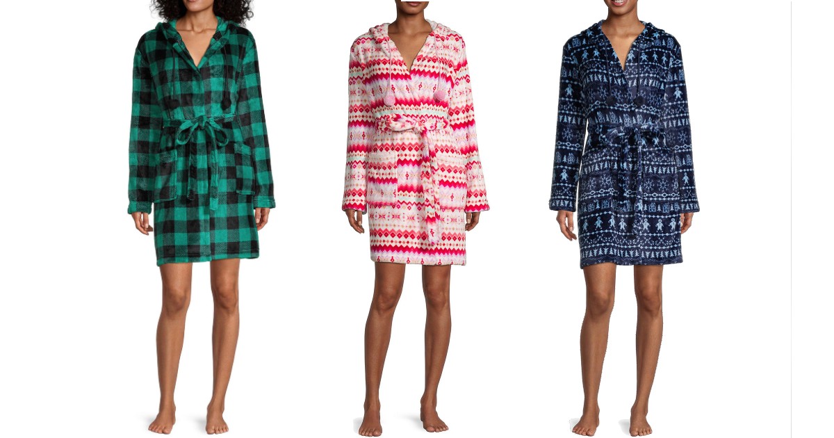 Sleep Chic Women’s Plush Robes at JCPenney