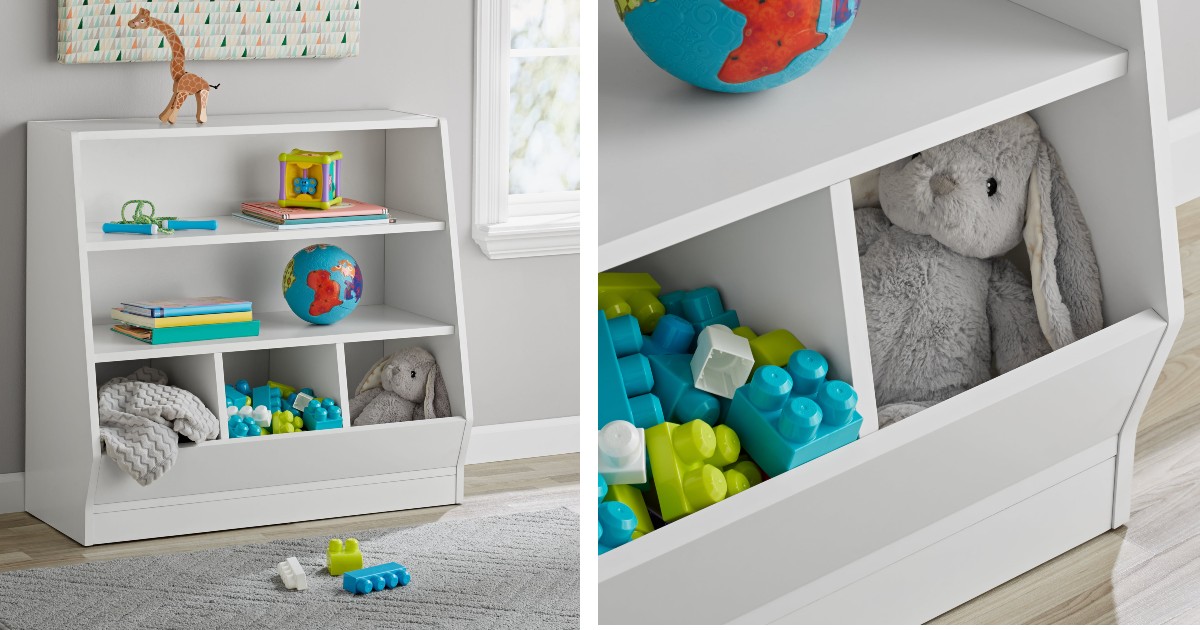 Your Zone Kids Bin Storage and Bookcase ONLY 49 (Reg 61) Daily