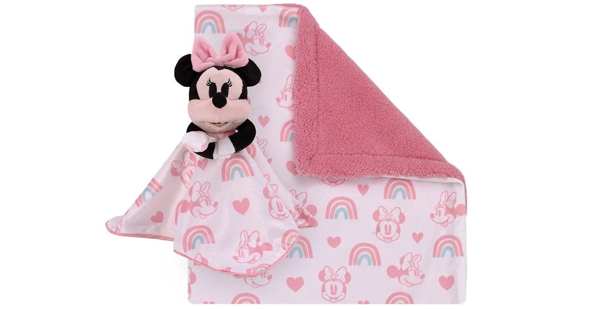 Disney Minnie Mouse Baby Blanket 