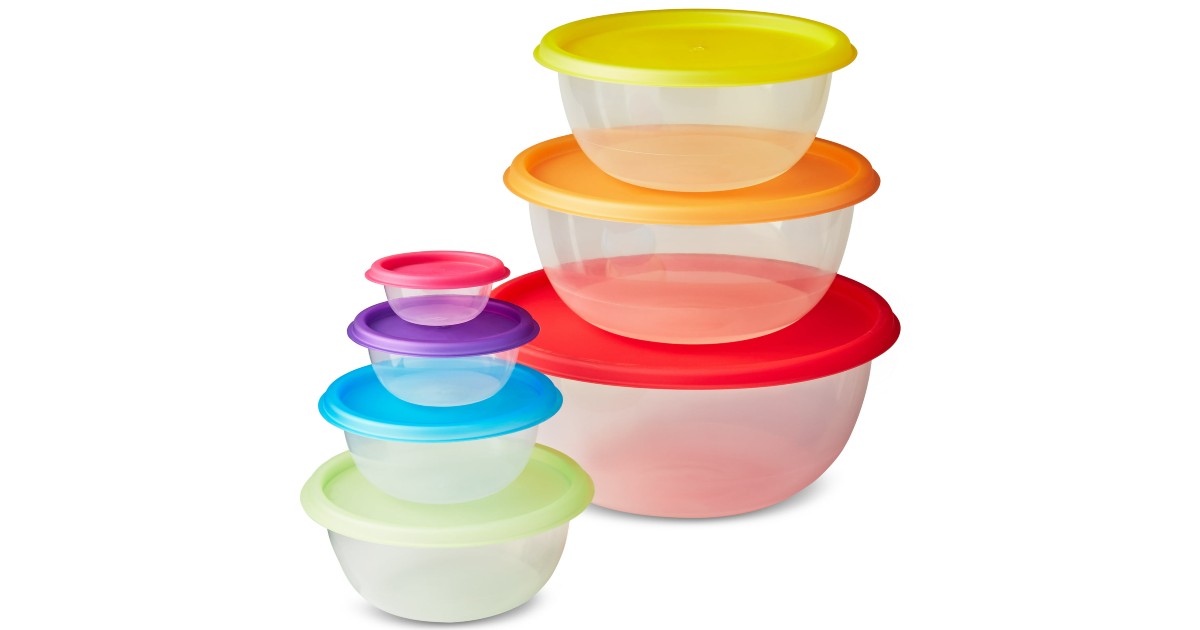 Mainstays 14-Pc Food Storage Containers