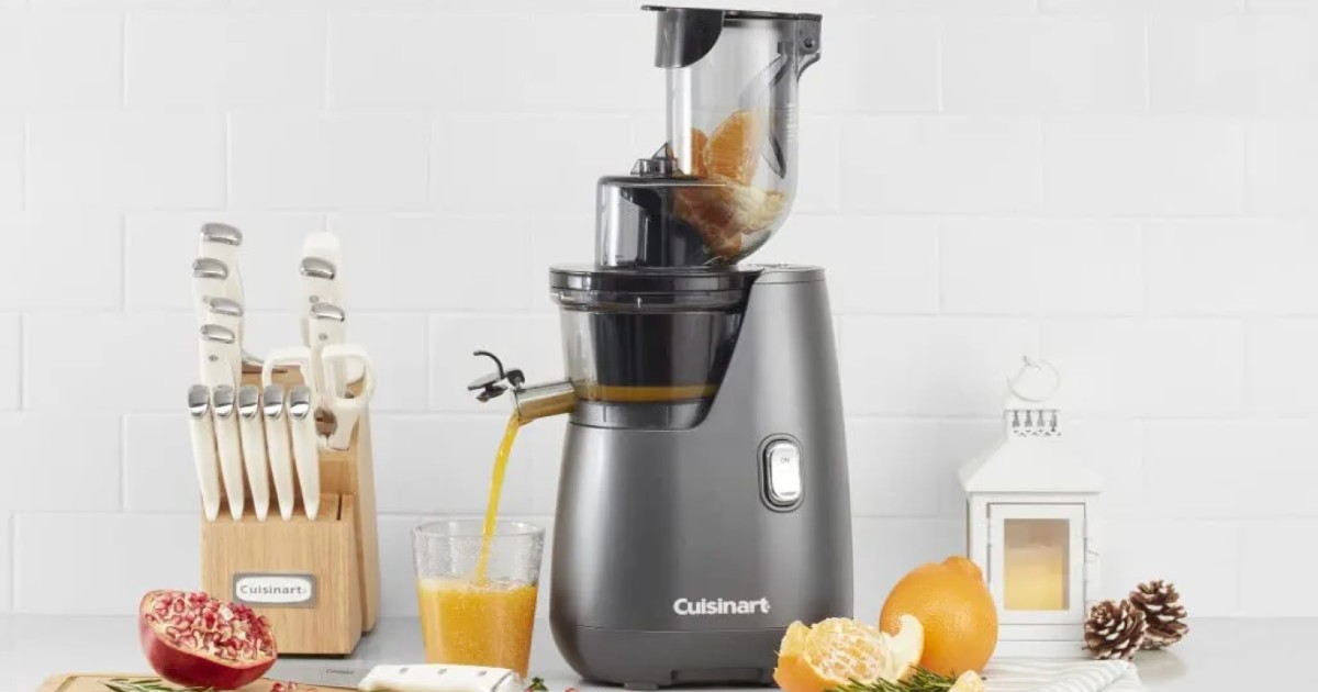 Cuisinart Easy Clean Slow Juicer ONLY 99.99 (Reg 160) Daily Deals