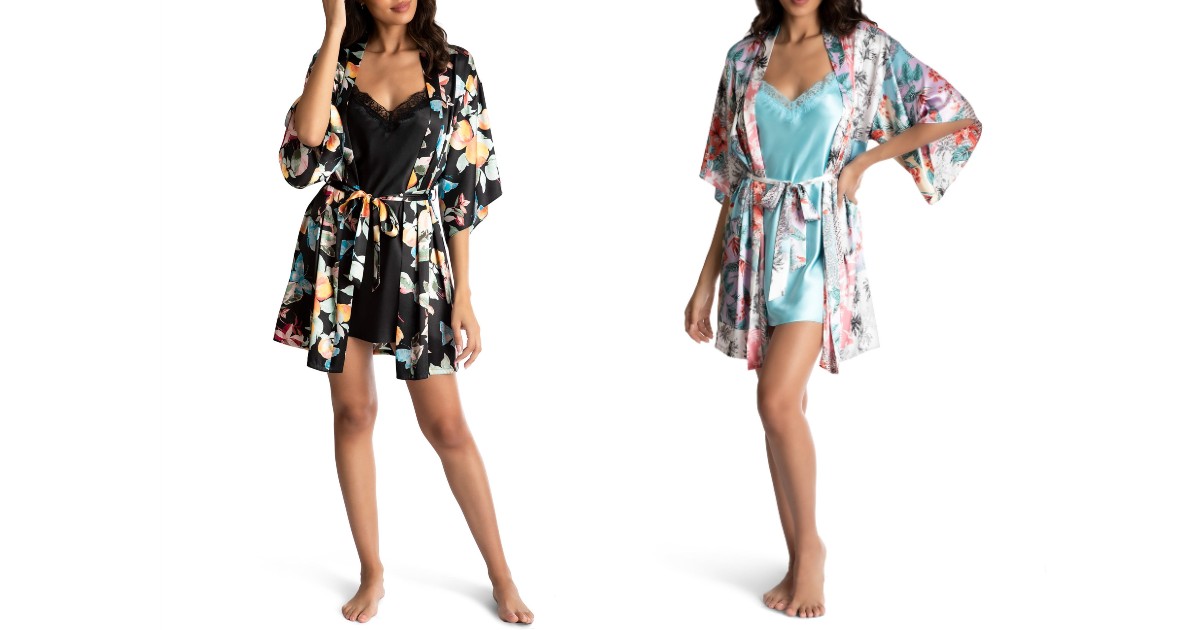 Chemise and Robe Sleep Set ONLY 9 (Reg 18) Daily Deals & Coupons