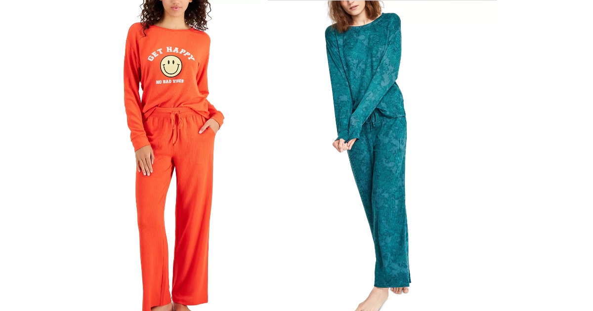 Women's Cozy Pajama Set at Macy's