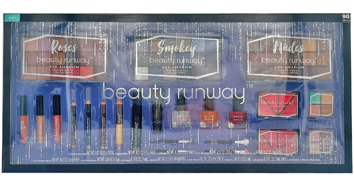 Beauty Runway Cosmetics Gift Set at Walmart