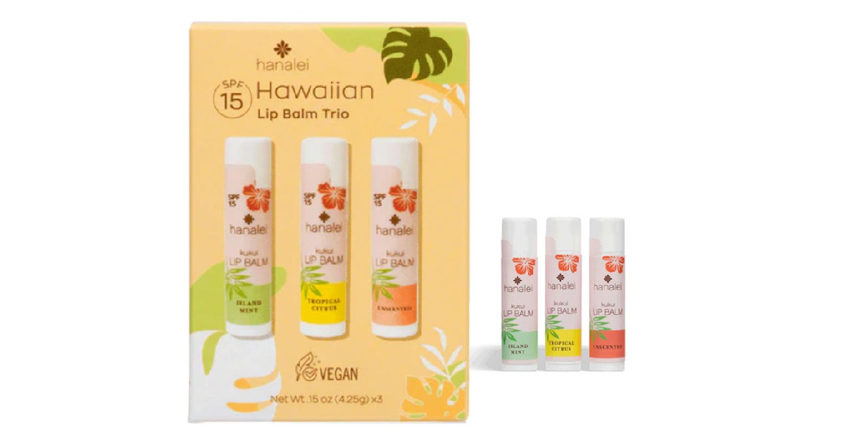 treat spot Hanalei Kukii Lip Balm