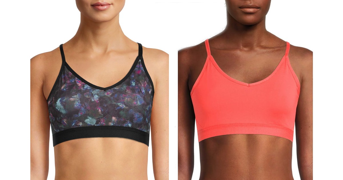 Athletic Works Women's Racerback Sports Bra ONLY $5 (Reg $11)