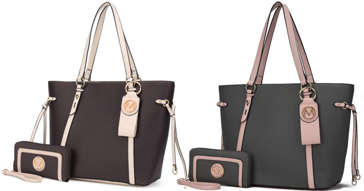 MKF Kioea Tote Handbag w/ Wallet & Keyring