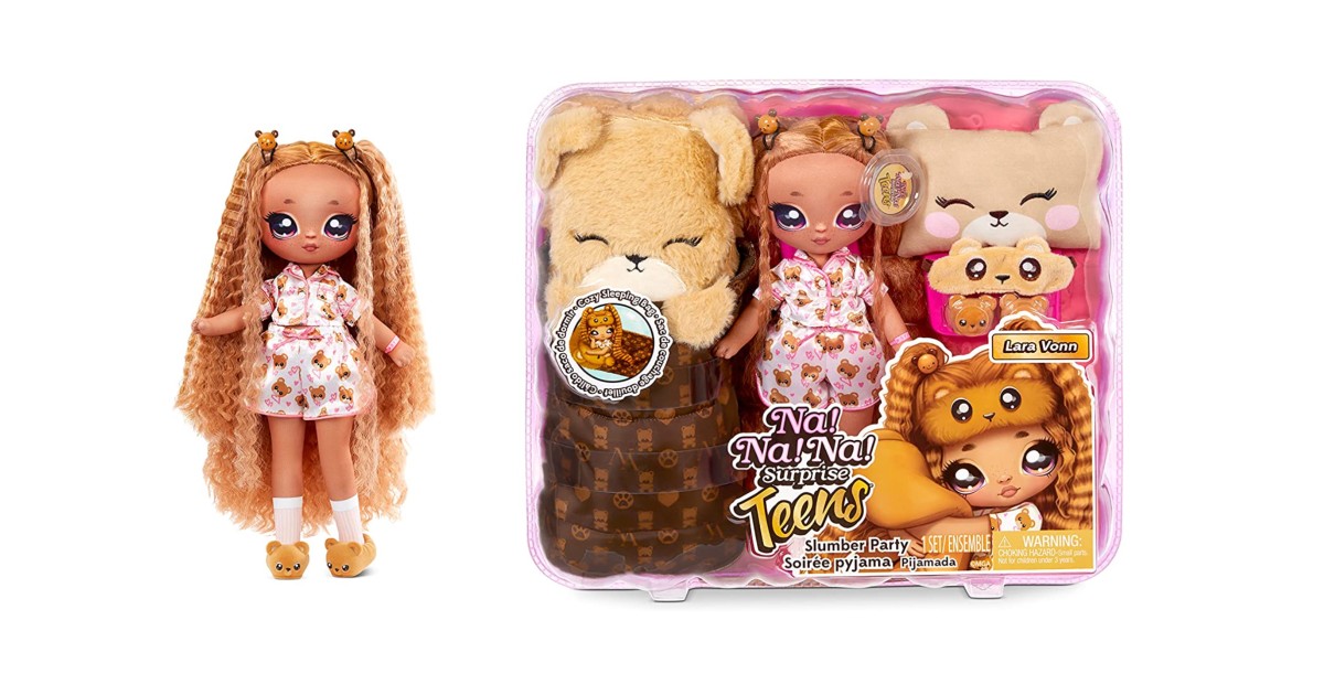Surprise Teens Slumber Party Doll at Amazon