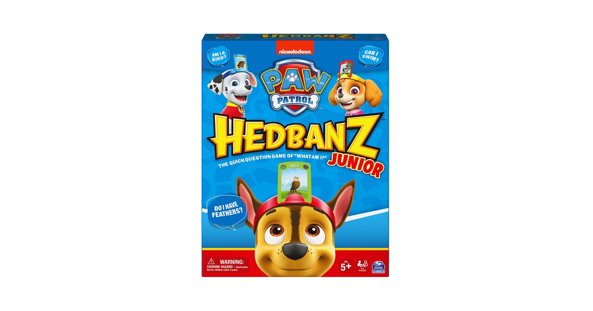 Hedbanz Paw Patrol Game at Amazon