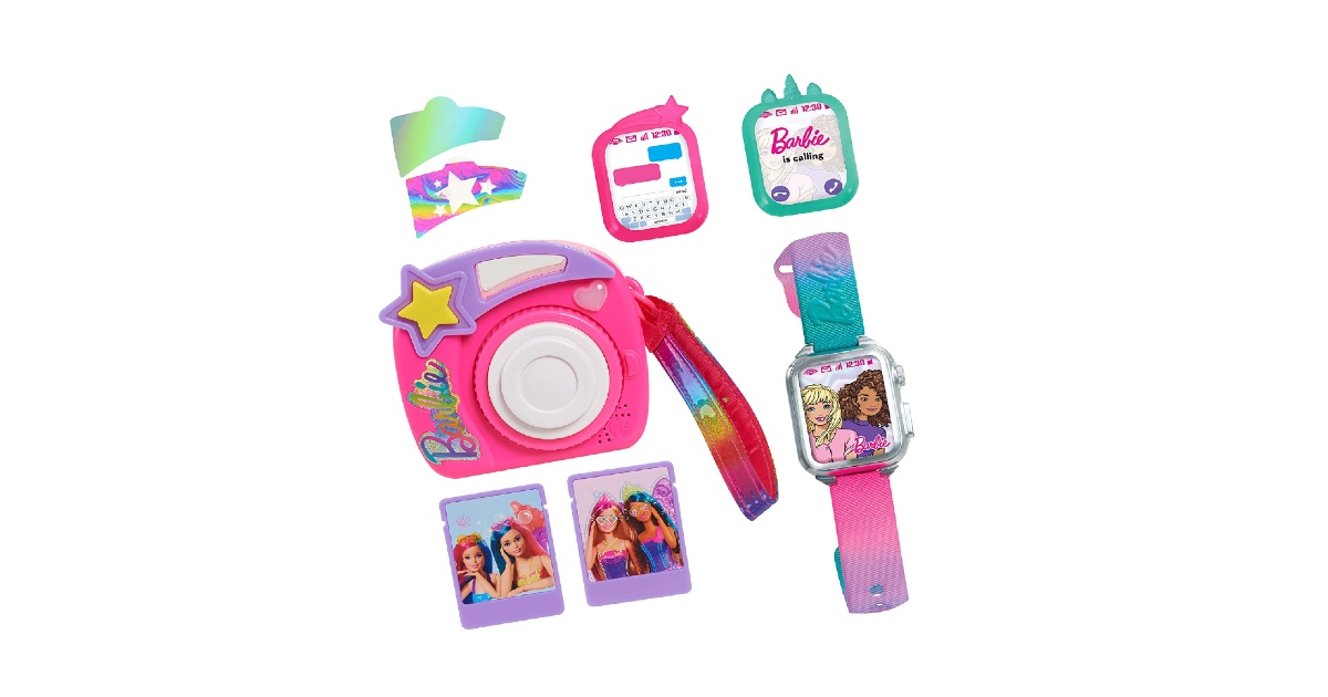 Barbie Camera & Watch at Amazon