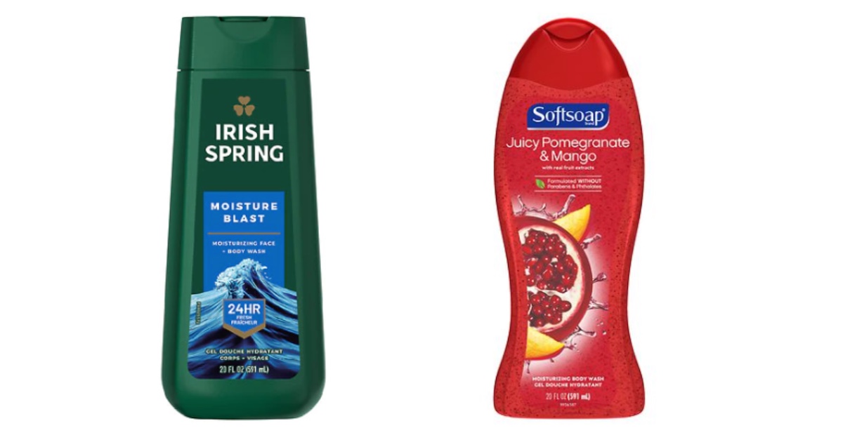 Irish Spring and Soft Soap Body Wash ONLY $0.49 (Reg $7)