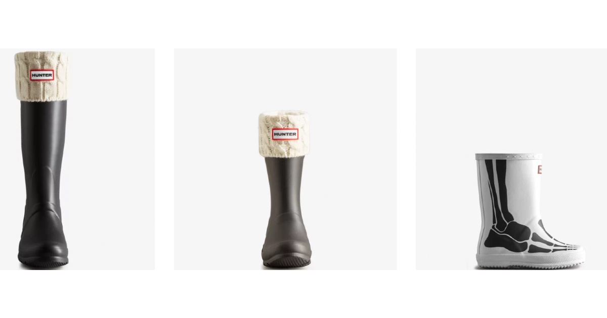 Hunter Boots up to 50 Off + 15 Off Daily Deals & Coupons