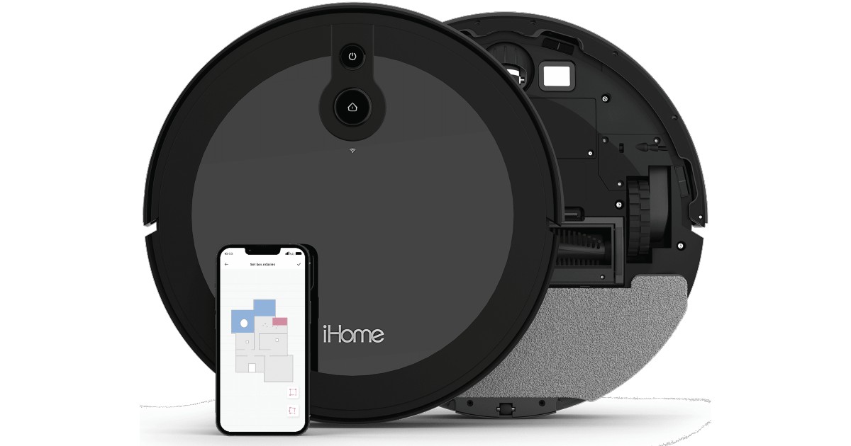 iHome Luna Robot Vacuum at Walmart