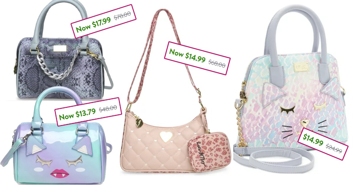 Betsey Johnson purse clearance at Walmart