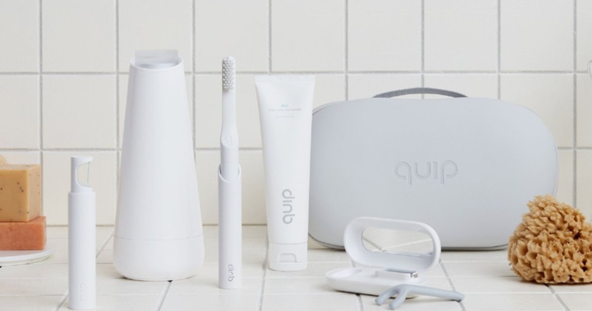 Quip Smart Electric Toothbrush Starter Kit ONLY 18.99 (Reg 45) Daily Deals & Coupons