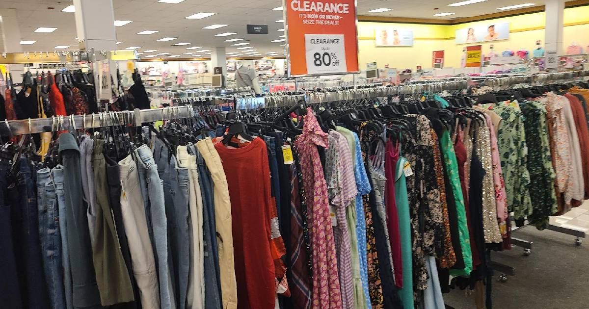 Clearance at Kohls