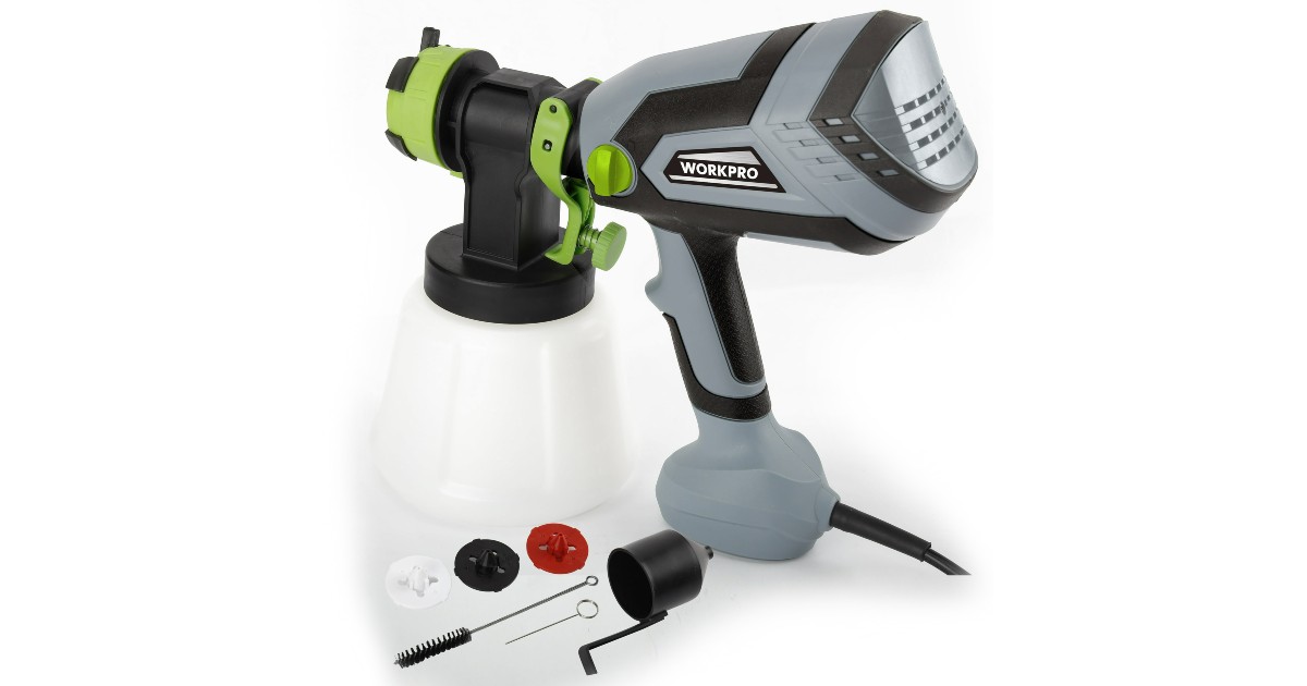 WorkPro Electric Paint Sprayer ONLY 35 (Reg 70) Daily Deals & Coupons