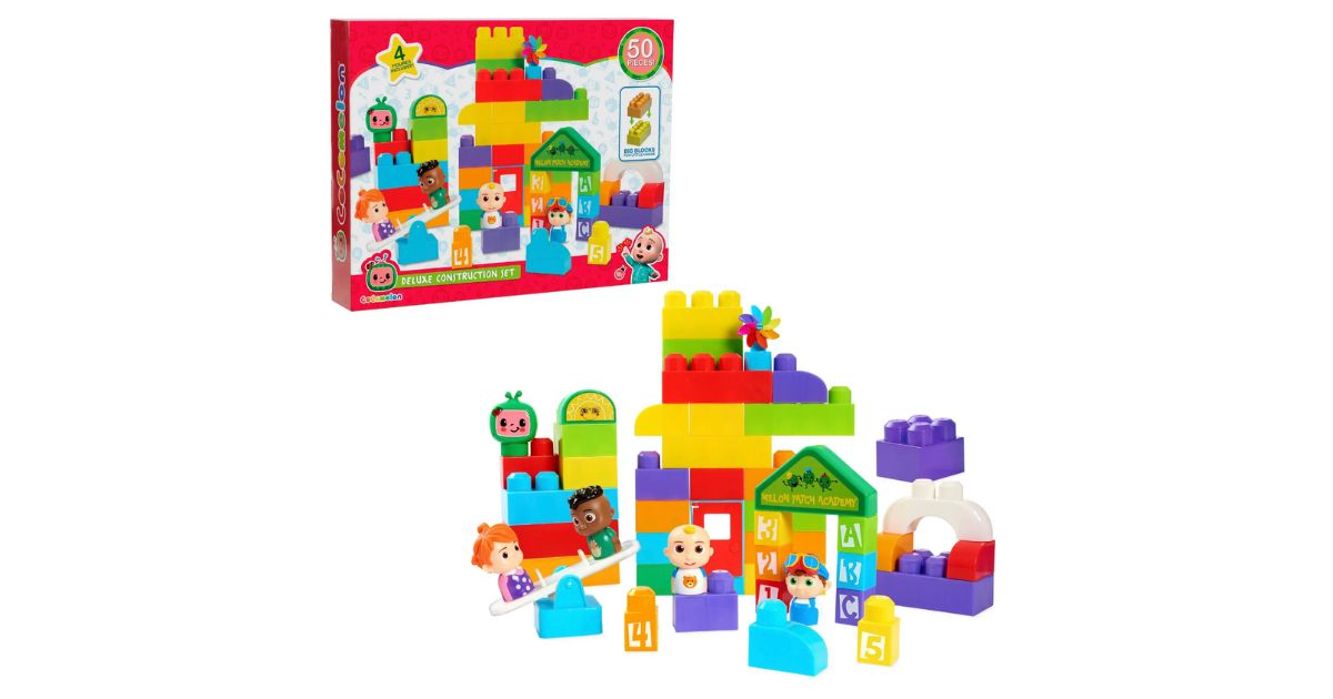 Cocomelon 50-Piece Deluxe Construction Set 