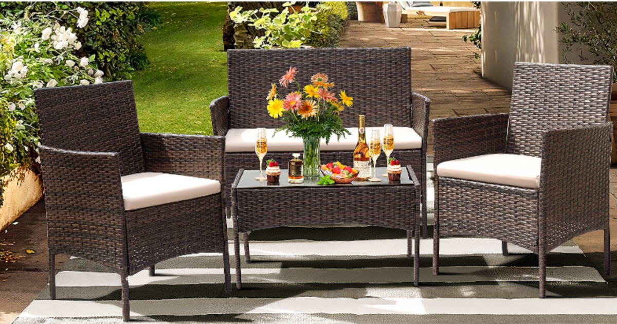 4-Piece Outdoor Patio Set