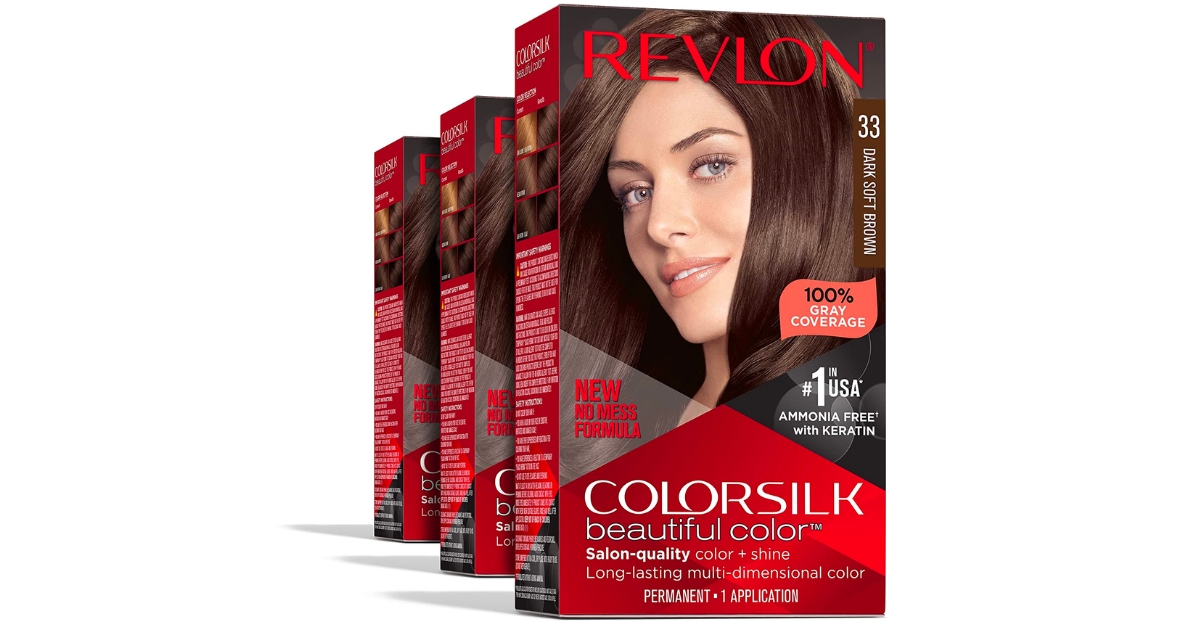 Revlon Permanent Hair Color 3-Pack