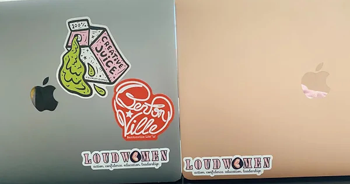 FREE Loud Women Stickers