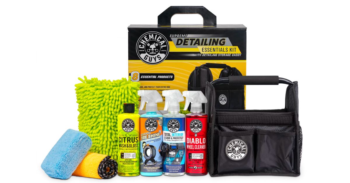 Chemical Guys Detailing 8-Piece Essentials Kit