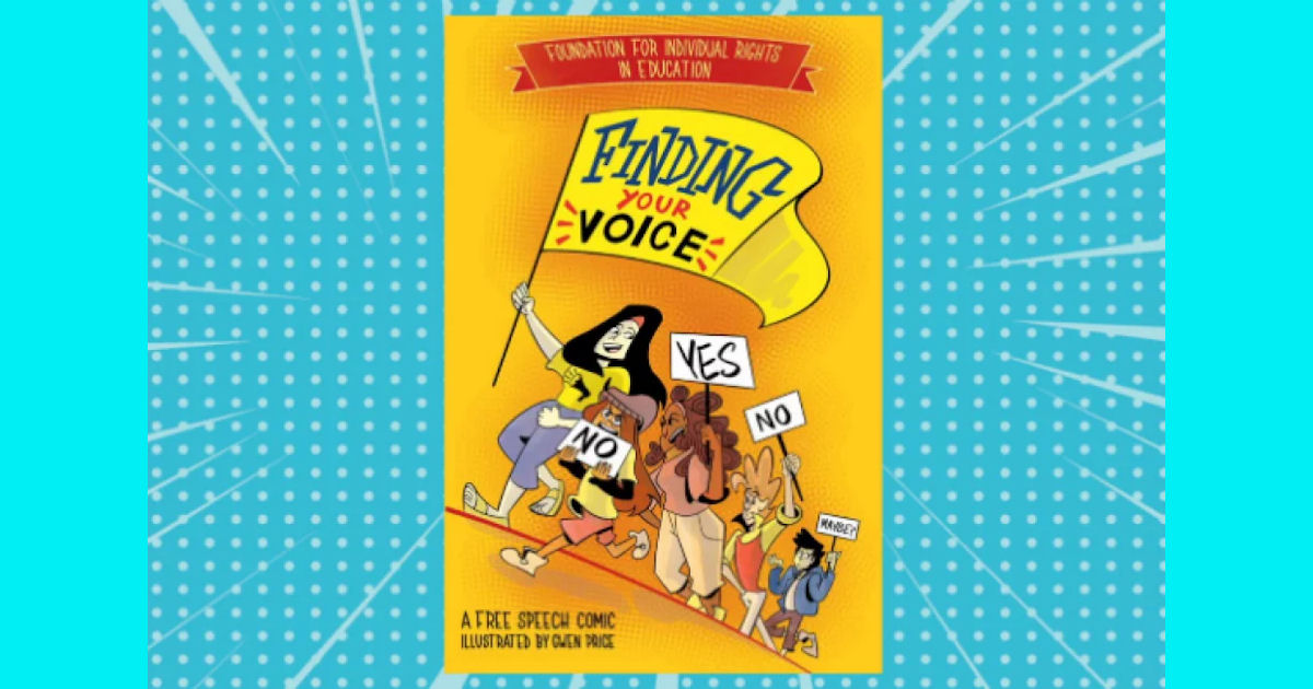 FREE Finding Your Voice Comic.