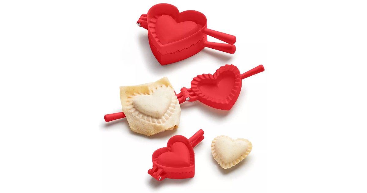 3-Pc Set Heart-Shaped Dumpling Press at Macy's
