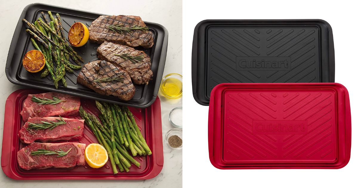 Cuisinart Grilling Prep Trays 2Pack ONLY 22.04 (Reg 33) Daily