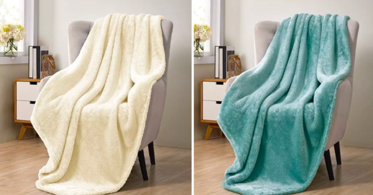 Plush Throw Blanket ONLY 9.99 (Reg 30) Daily Deals & Coupons