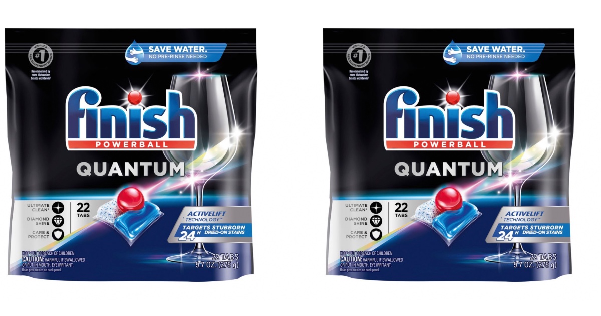 Finish Dish Tabs 22ct ONLY 1.99 (Reg. 7.49) Daily Deals & Coupons