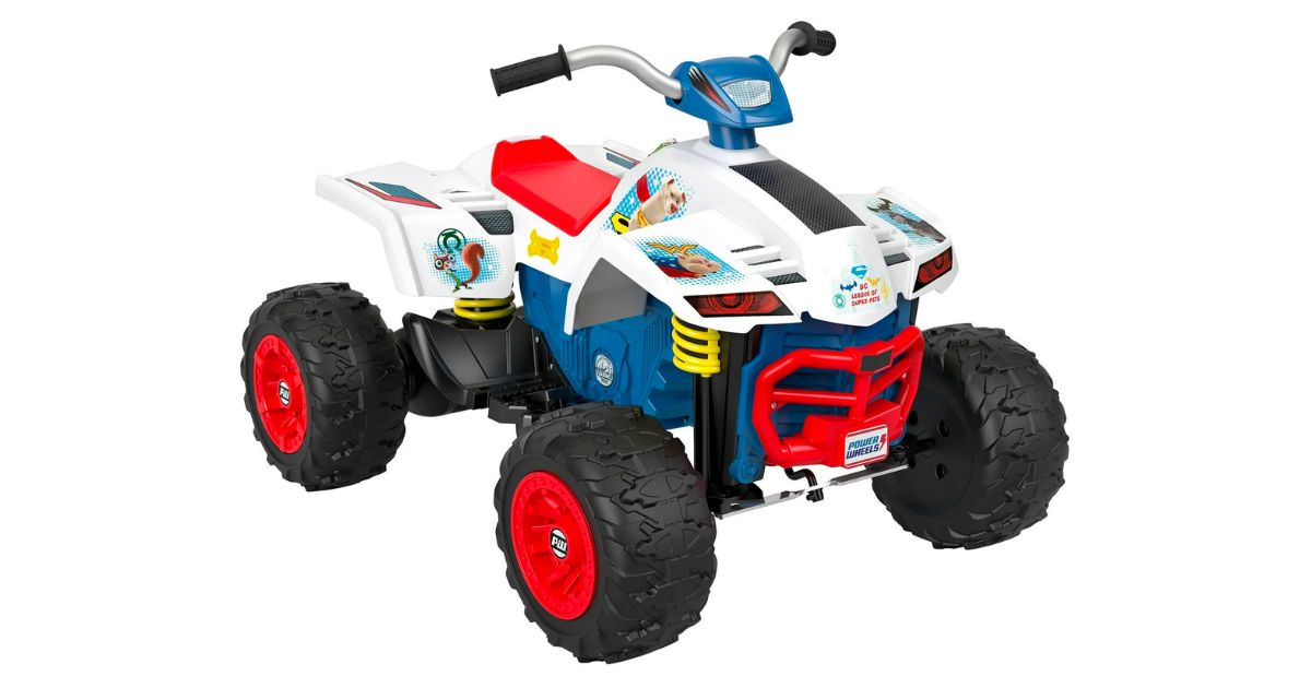 Power Wheels Racing ATV RideOn Vehicle ONLY 115.93 (Reg 260) Daily