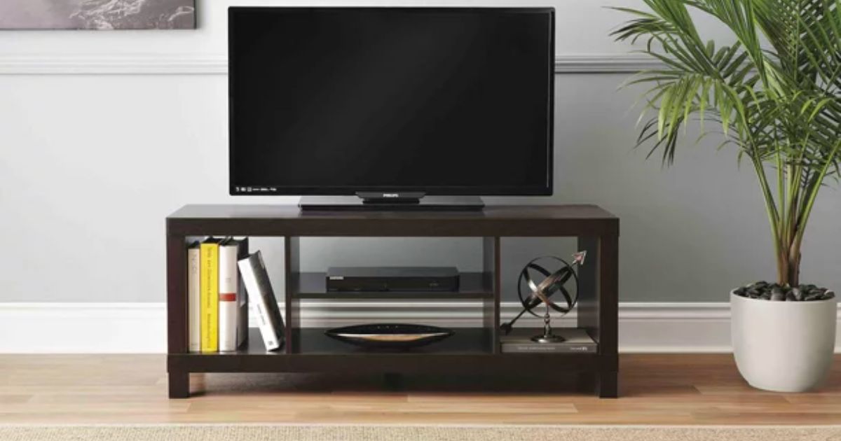 Mainstays TV Stand for TVs up to 42in ONLY 45.98 (Reg 99) Daily