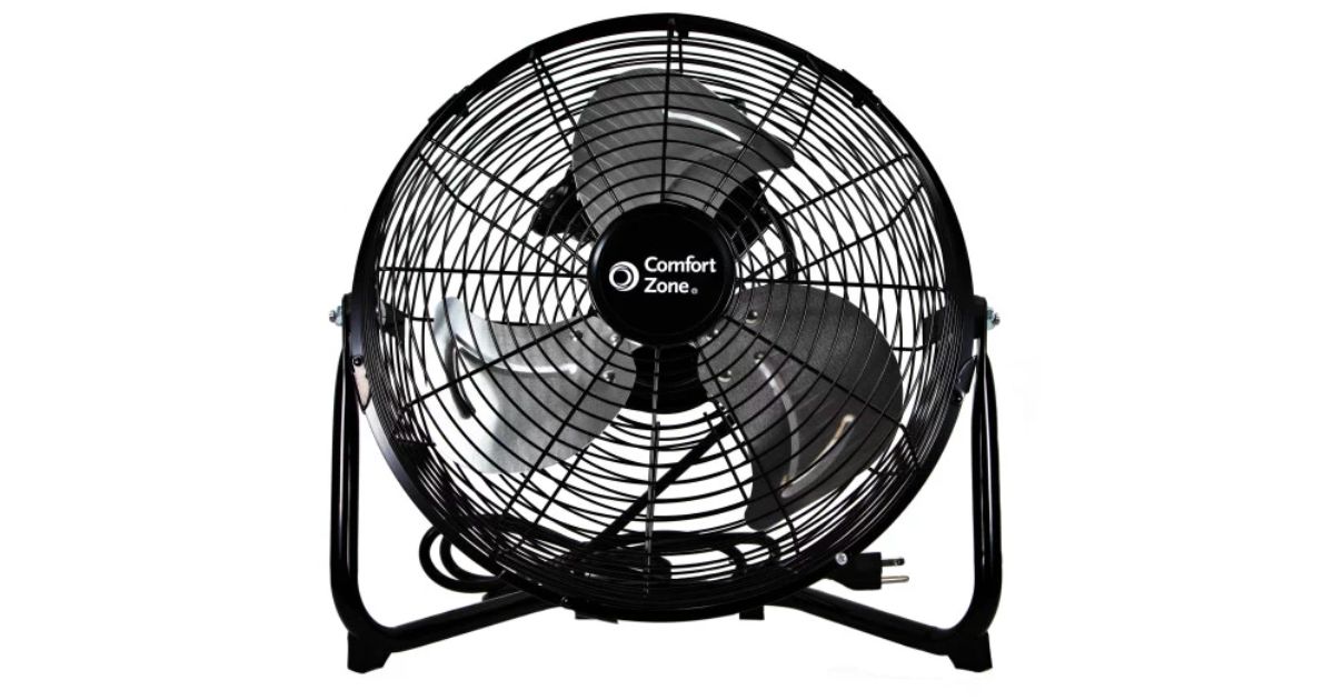 Comfort Zone Metal Fan