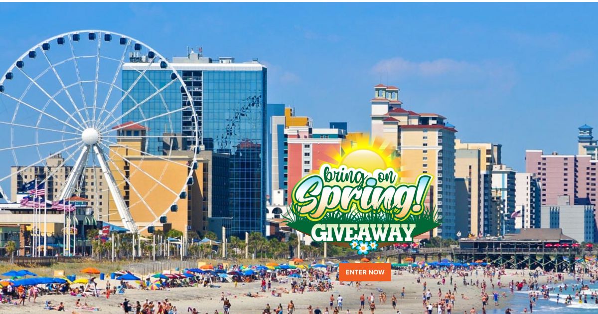 Win 4-Day Trip to Myrtle Beach - ends Mar 31