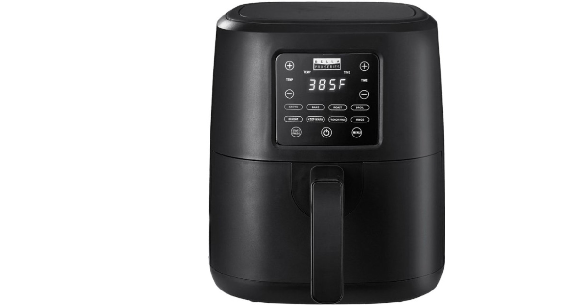 Bella Pro Series 4.2qt. Digital Air Fryer ONLY 24.99 (Reg. 70
