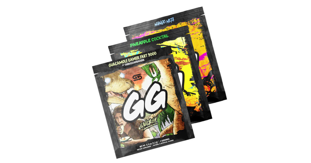 Free Gamer Supps GG Energy Sample Pack - Free Product Samples