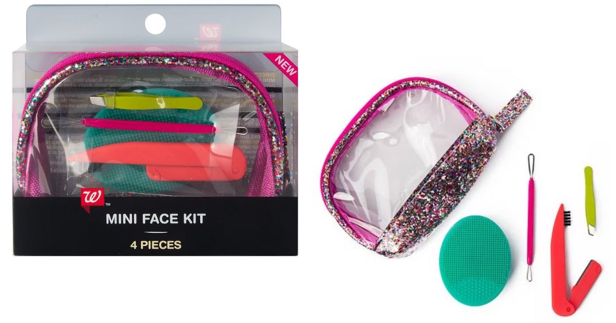 Walgreens Mini Face Kit 4-Piece 