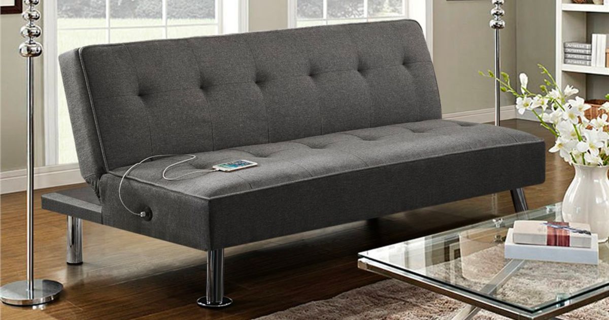Convertible Futon with USB 