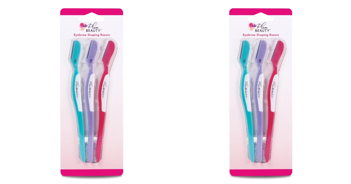 Plum Beauty Eyebrow Shaping Razors ONLY $0.49 (Reg $6)