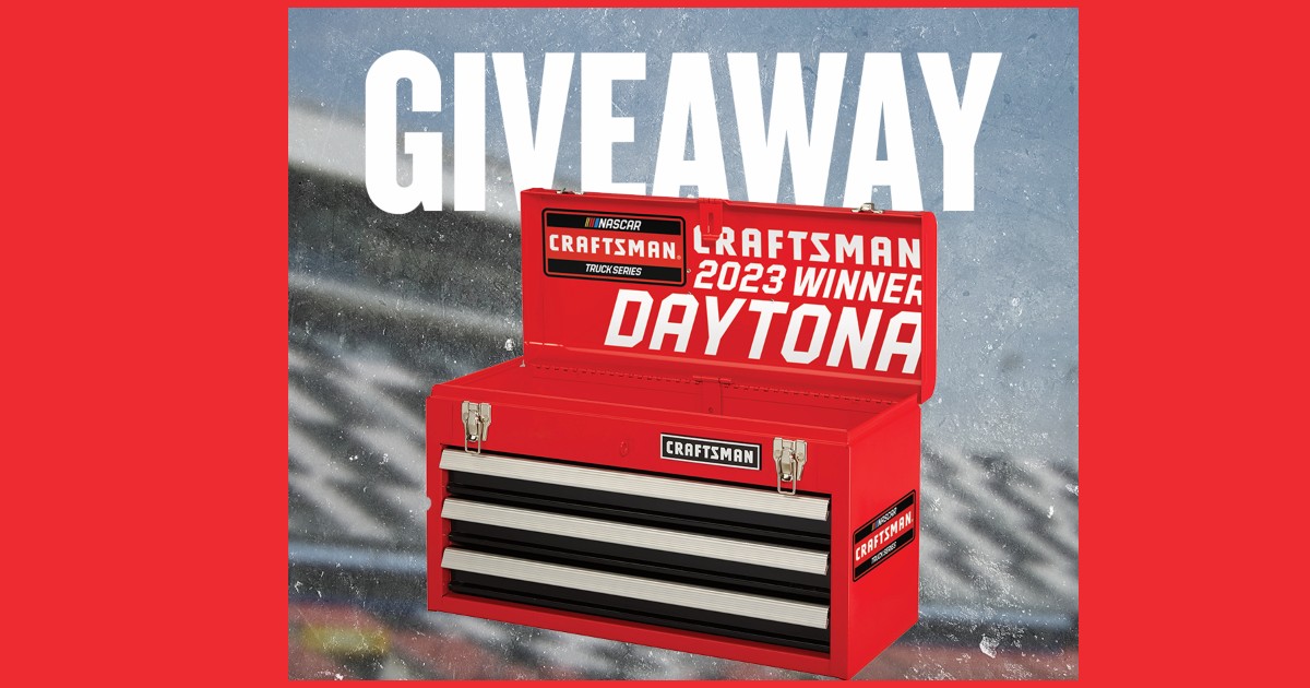 Win a Craftsman Truck Series Signed Toolbox Free Sweepstakes