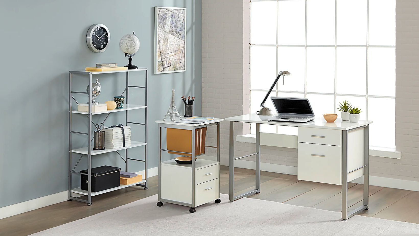 3-Shelf Contemporary Bookcase at Office Depot