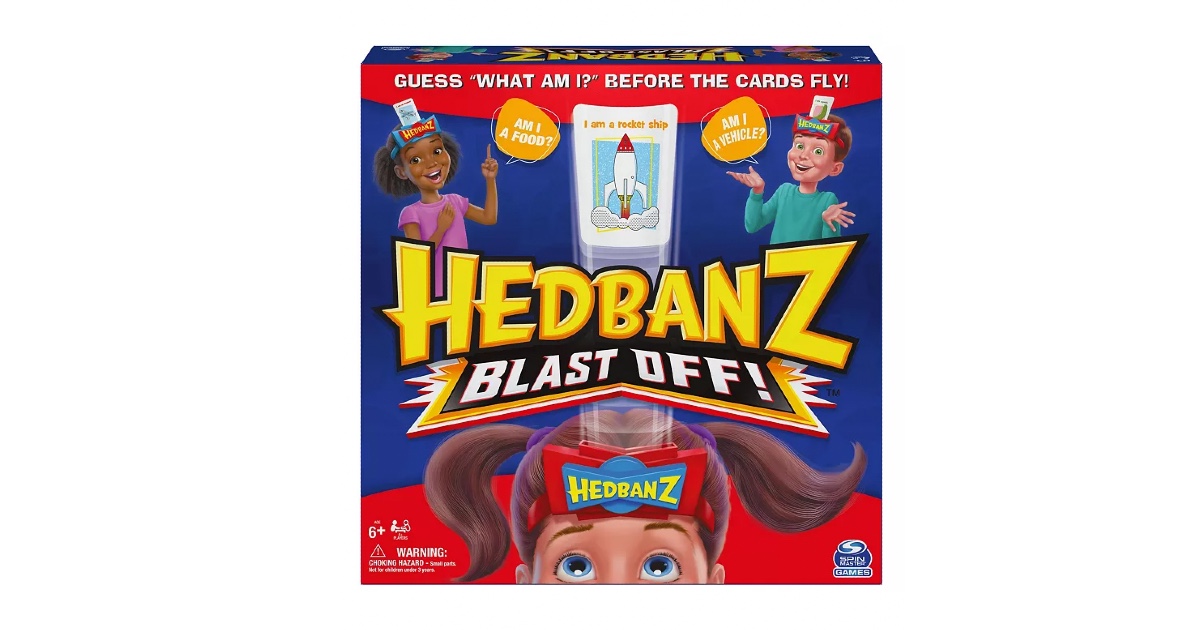 Hedbanz Blast Off Guessing Game ONLY 4.36 (Reg. 21.99) Daily Deals
