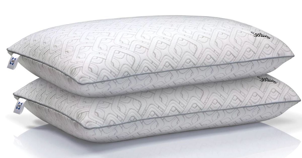 Sealy Memory Foam Bed Pillow 2...