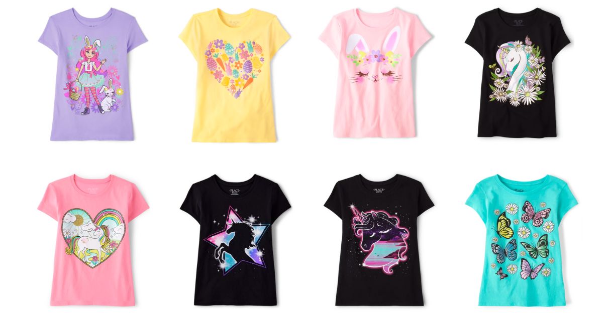 The Children's Place Graphic Tees
