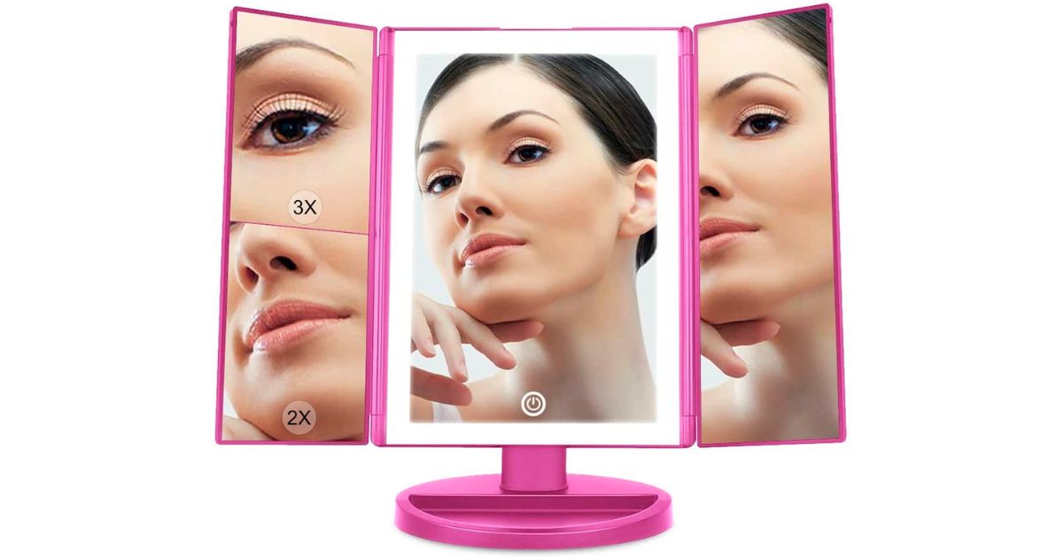 Backlit Makeup Vanity Mirror ONLY 17.99 (Reg 40) Daily Deals & Coupons