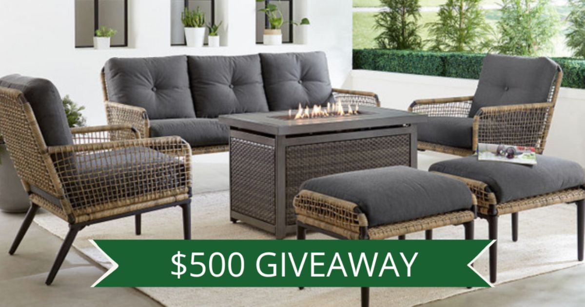 Win a 500 Credit for Patio Furniture Free Sweepstakes, Contests