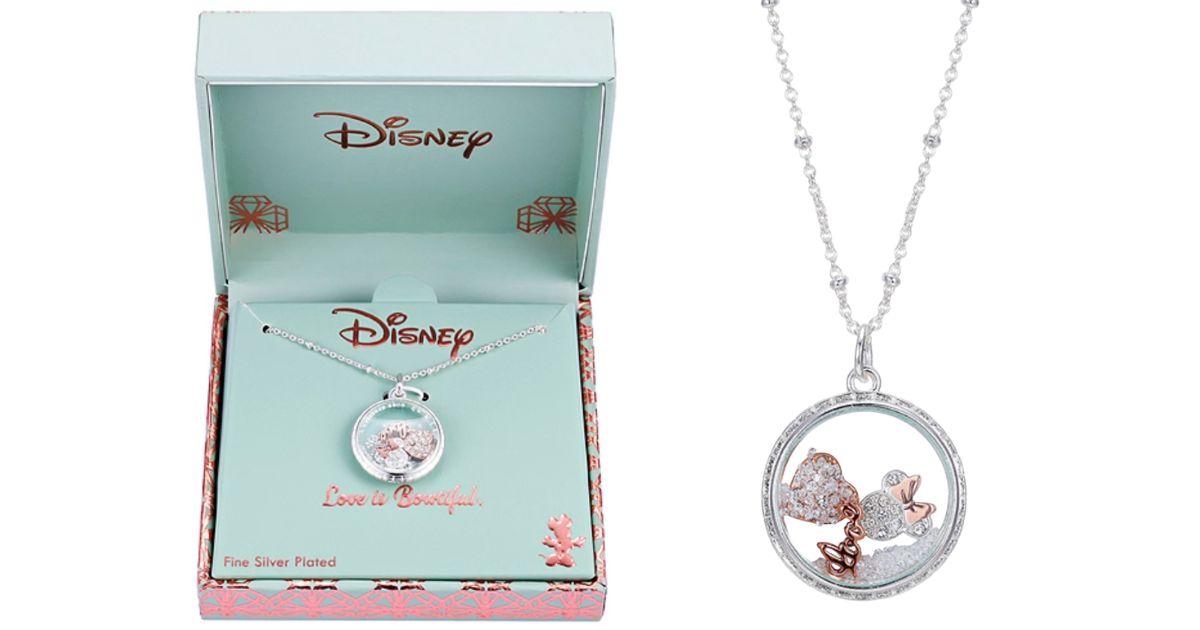 Disney Minnie Mouse Pendant Necklace 