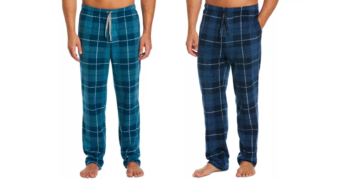 Perry Ellis Men's Fleece Pajama Pants